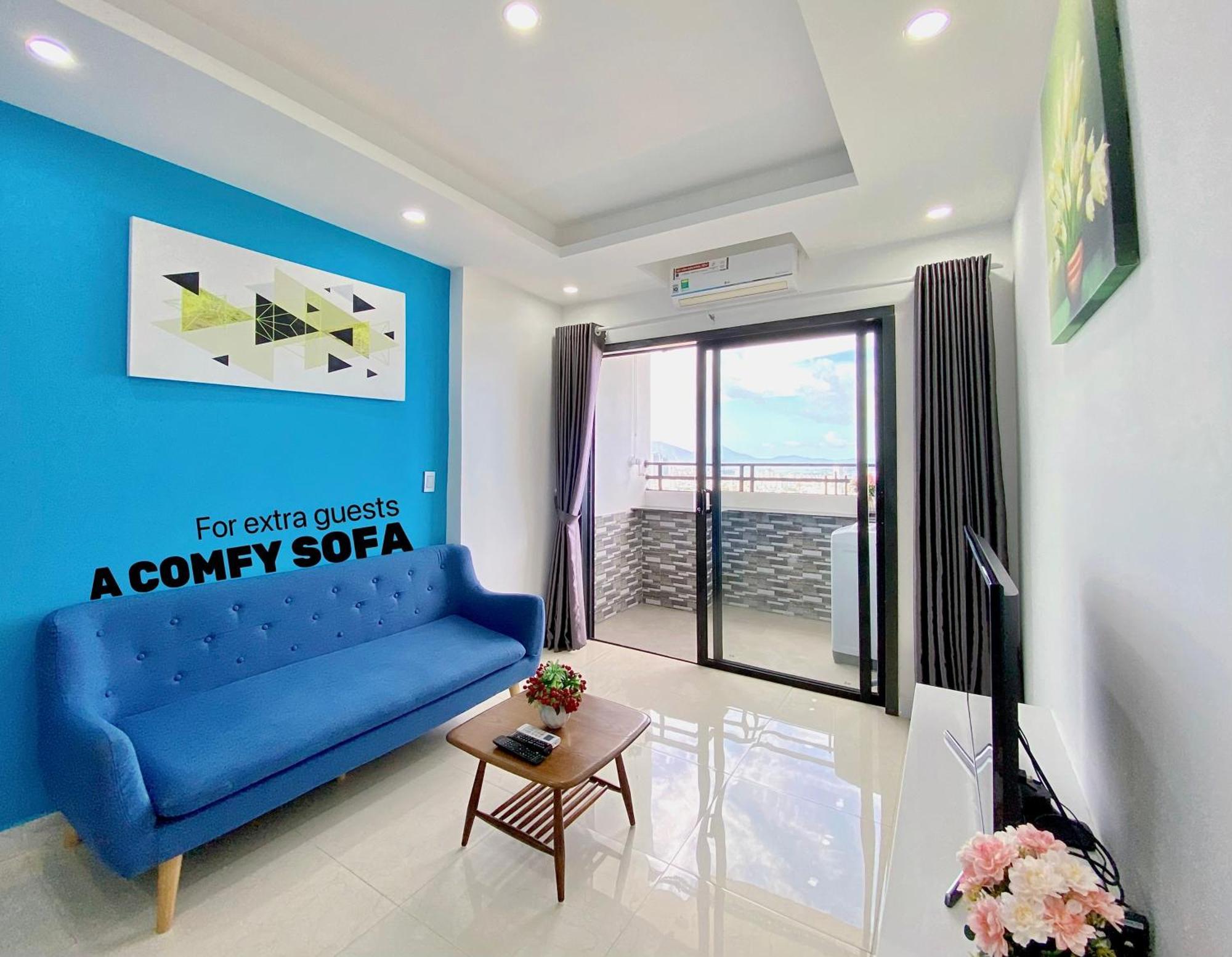 Blue Ocean Apartment At My Khe Da Nang Exterior photo